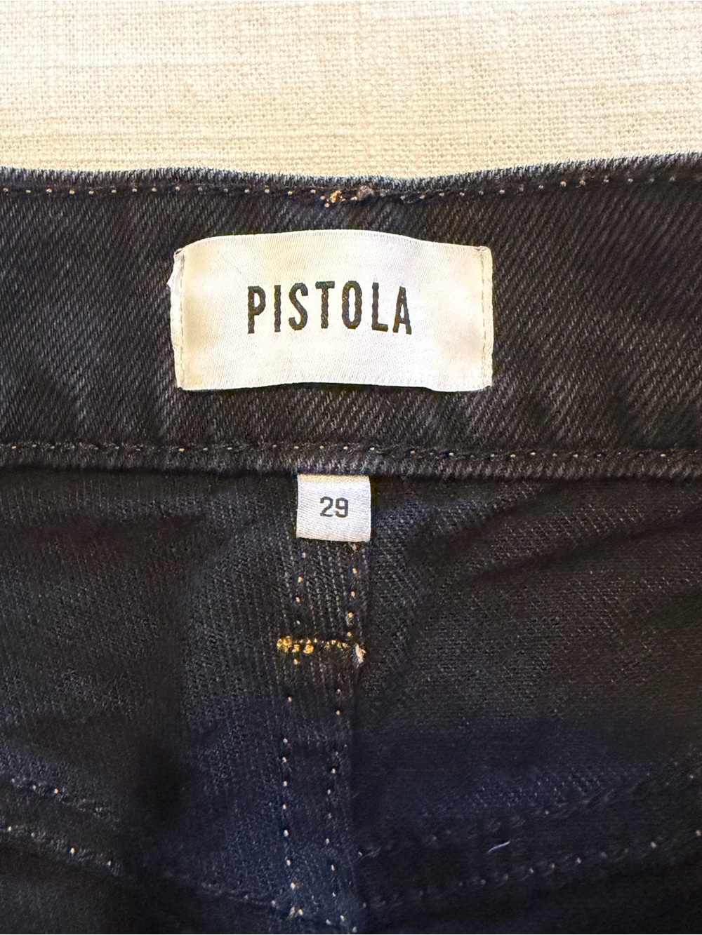 Pistola Turner High Waist Barrel Leg Jeans Size 29 - Picture 10 of 15